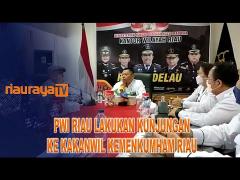 PWI RIAU SUPPORT KAKANWIL KEMENKUMHAM RIAU